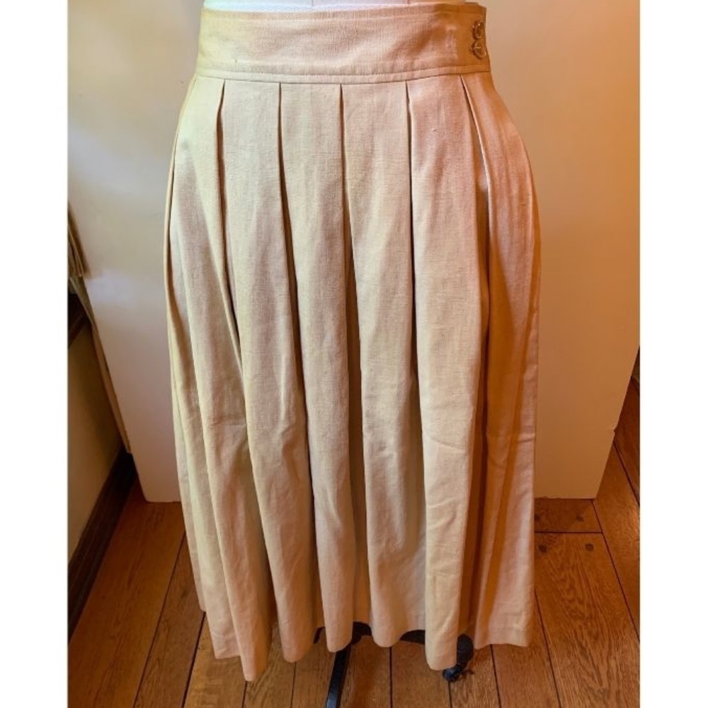 Vintage I.Magnin Pleated Skirt